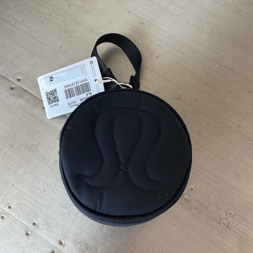 New lululemon coin pouch logo card holder mini